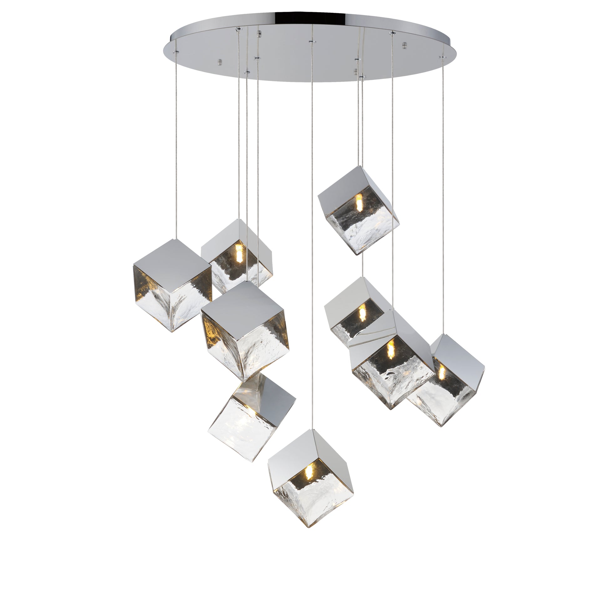 ET2, ICE CUBE-MULTI-LIGHT PENDANT, CHANDELIER LIGHT
