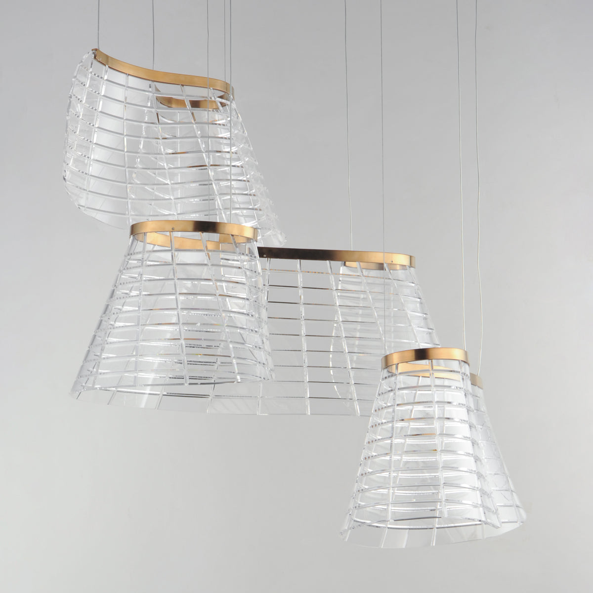 ET2, TARTAN-MULTI-LIGHT PENDANT, CHANDELIER LIGHT