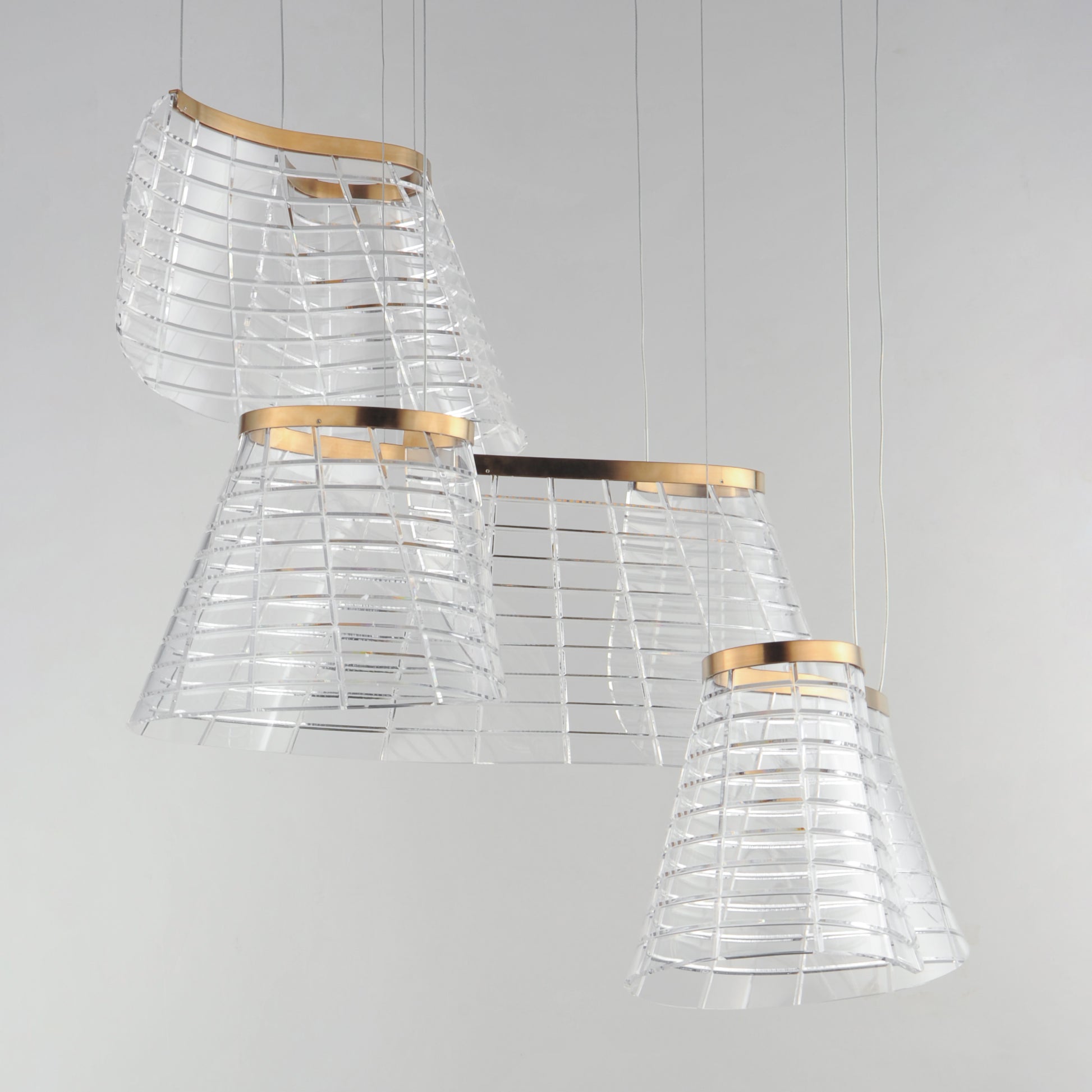 ET2, TARTAN-MULTI-LIGHT PENDANT, CHANDELIER LIGHT