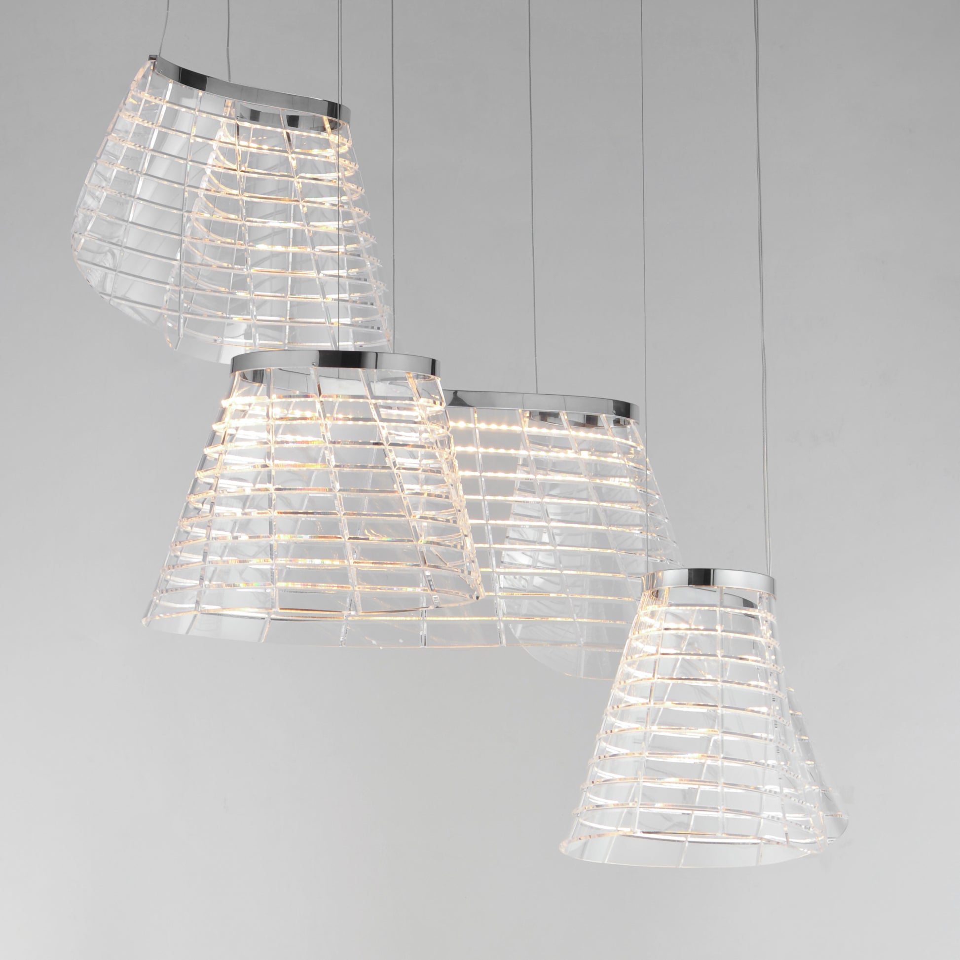 ET2, TARTAN-MULTI-LIGHT PENDANT, CHANDELIER LIGHT