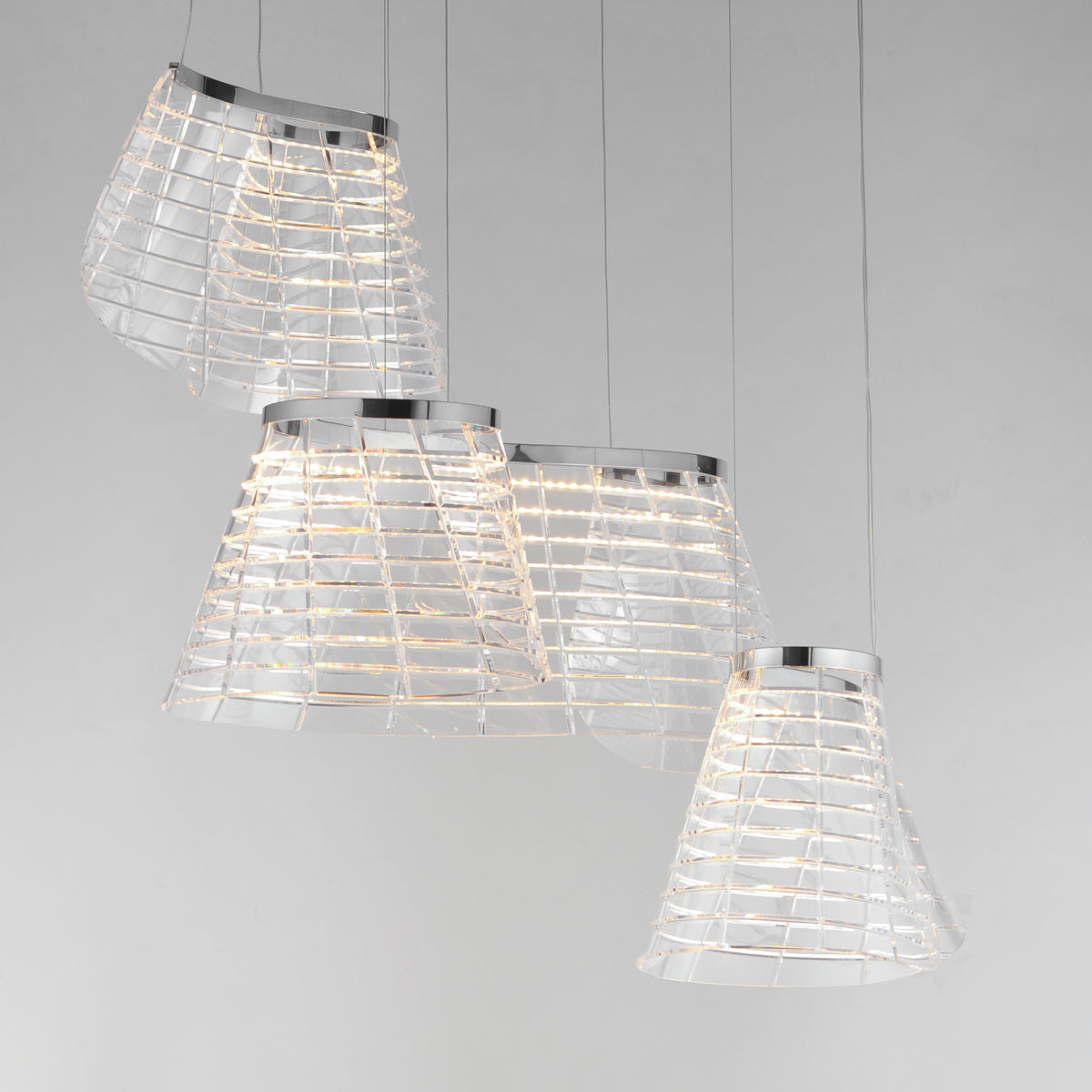 ET2, TARTAN-MULTI-LIGHT PENDANT, CHANDELIER LIGHT