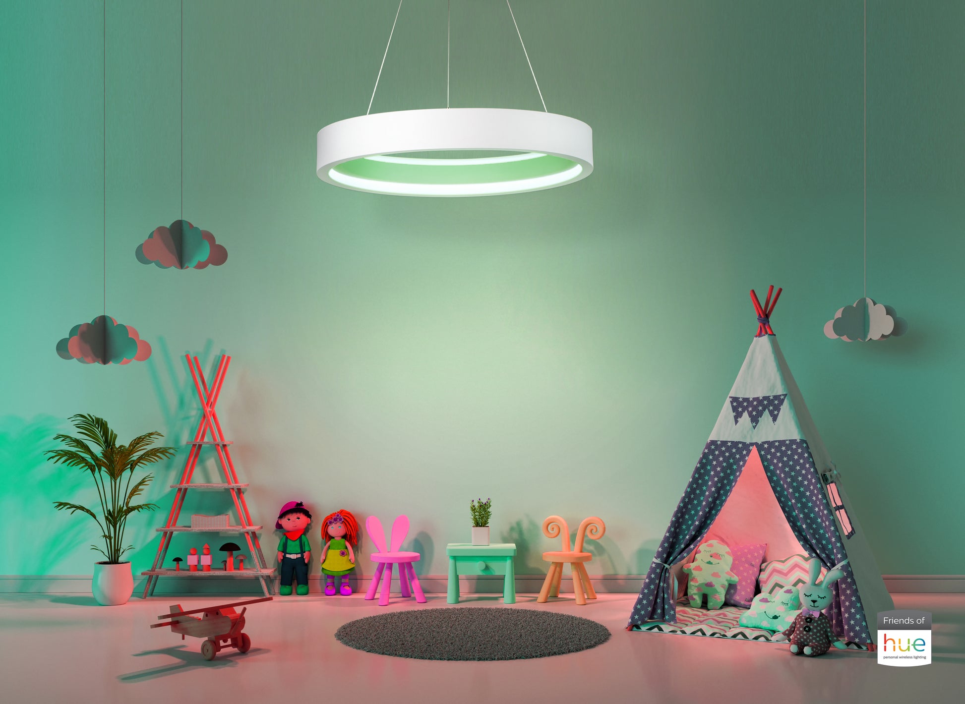 ET2, ICORONA FOH-SMART LIGHT, PENDANT LIGHT