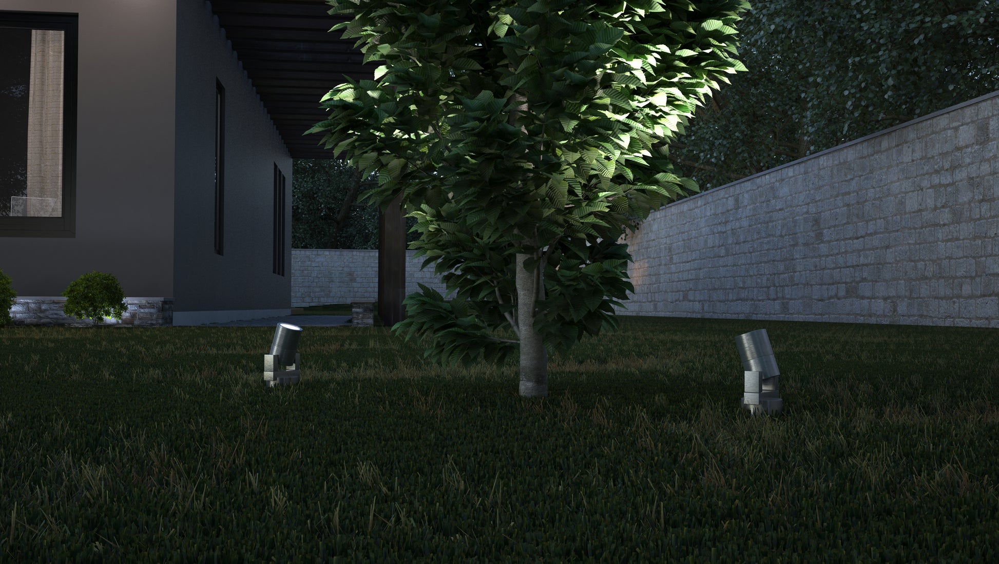 ET2 ALUMILUX LANDSCAPE-OUTDOOR PATHWAY LIGHT - Wall