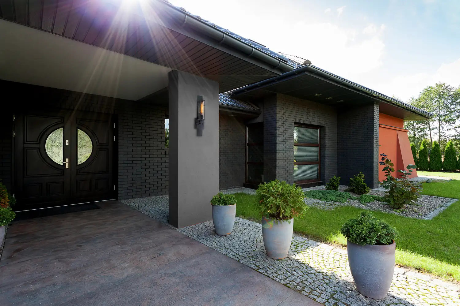EUROFASE, MULLER OUTDOOR LIGHTING, OUTDOOR WALL LIGHTS