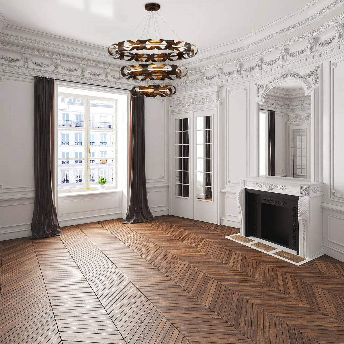 EUROFASE, BANDERIA CHANDELIER, CHANDELIER LIGHT
