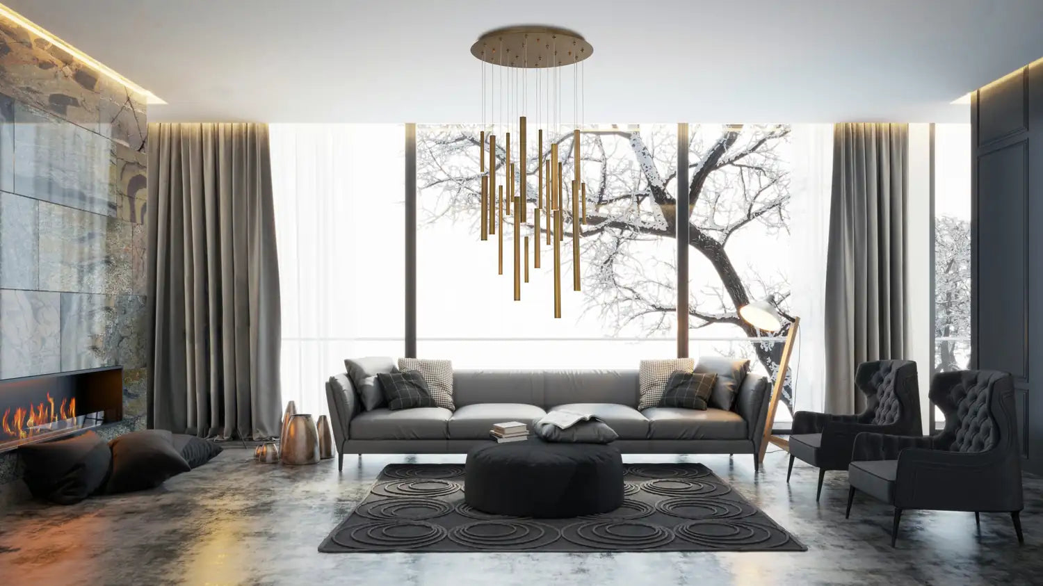 EUROFASE, SANTANA CHANDELIER, CHANDELIER LIGHT