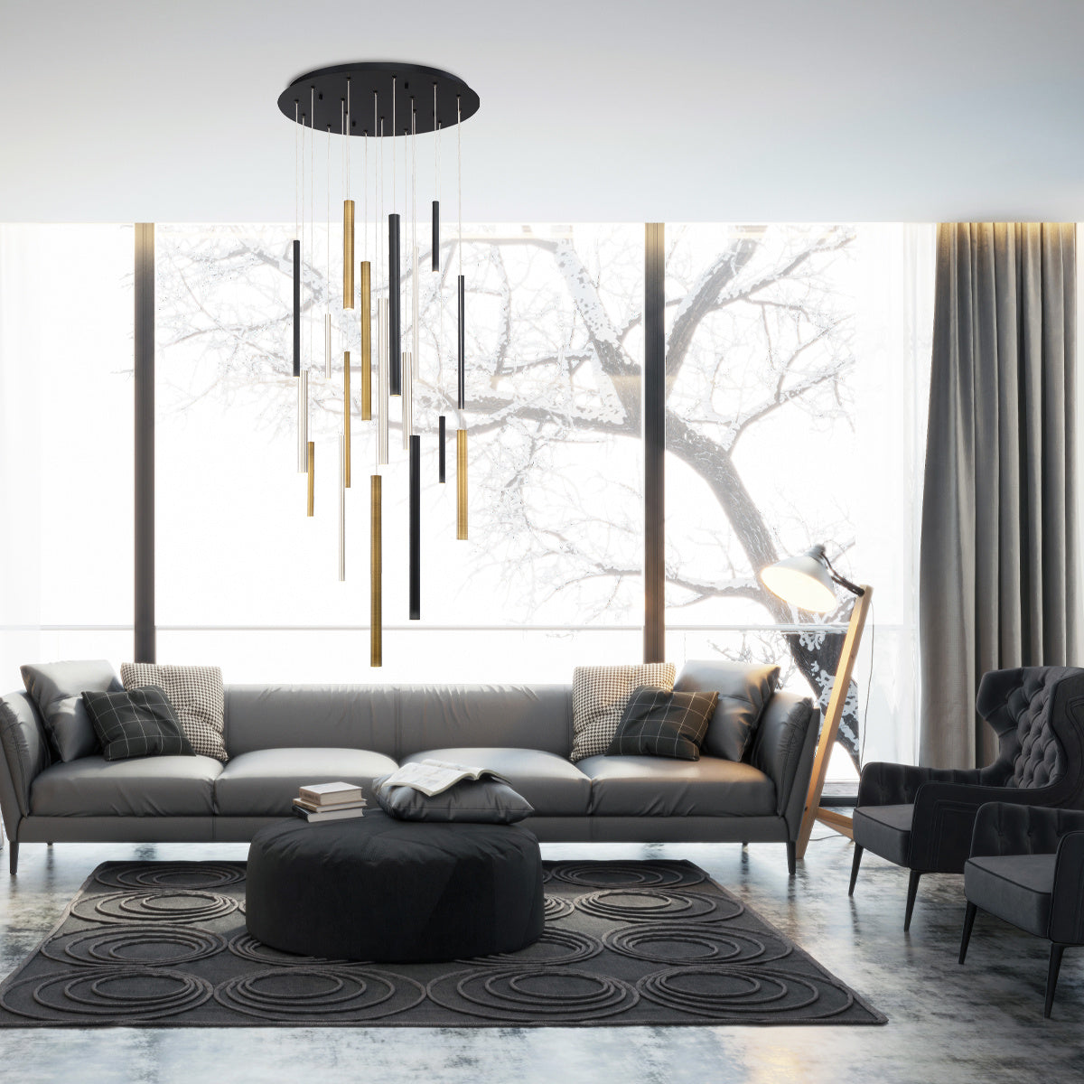 EUROFASE, SANTANA CHANDELIER, CHANDELIER LIGHT