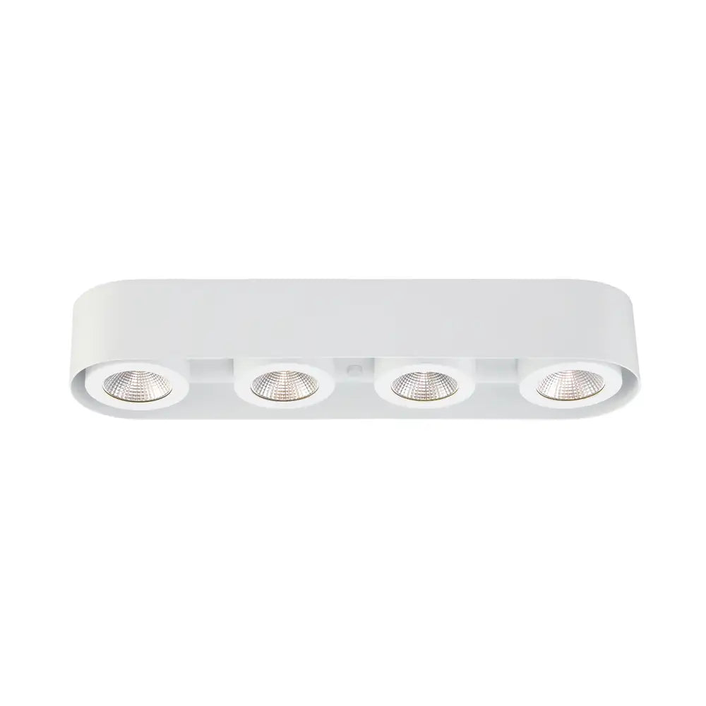 EUROFASE, NYMARK4LT LED SURFACE MNTWHT, OUTDOOR CEILING LIGHTS