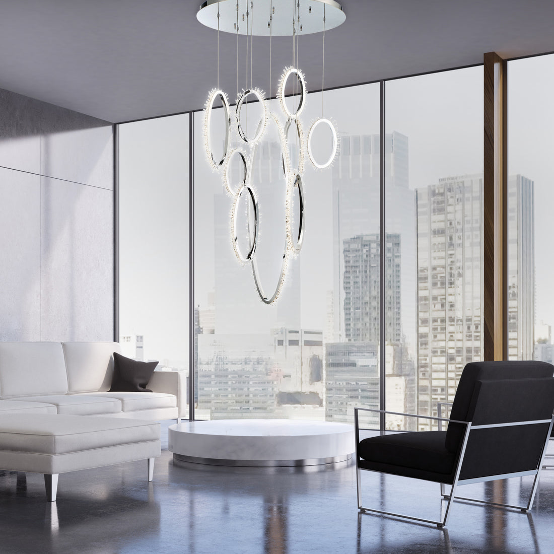 EUROFASE, SCOPPIA CHANDELIER, CHANDELIER LIGHT