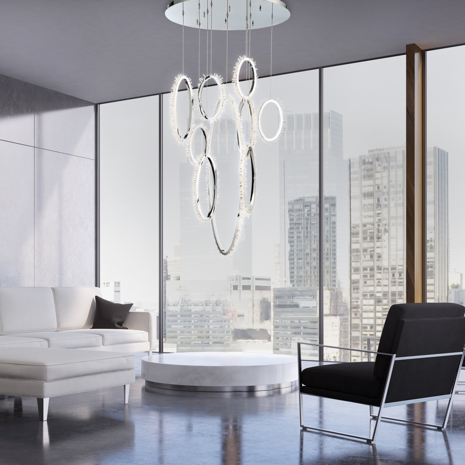 EUROFASE, SCOPPIA CHANDELIER, CHANDELIER LIGHT
