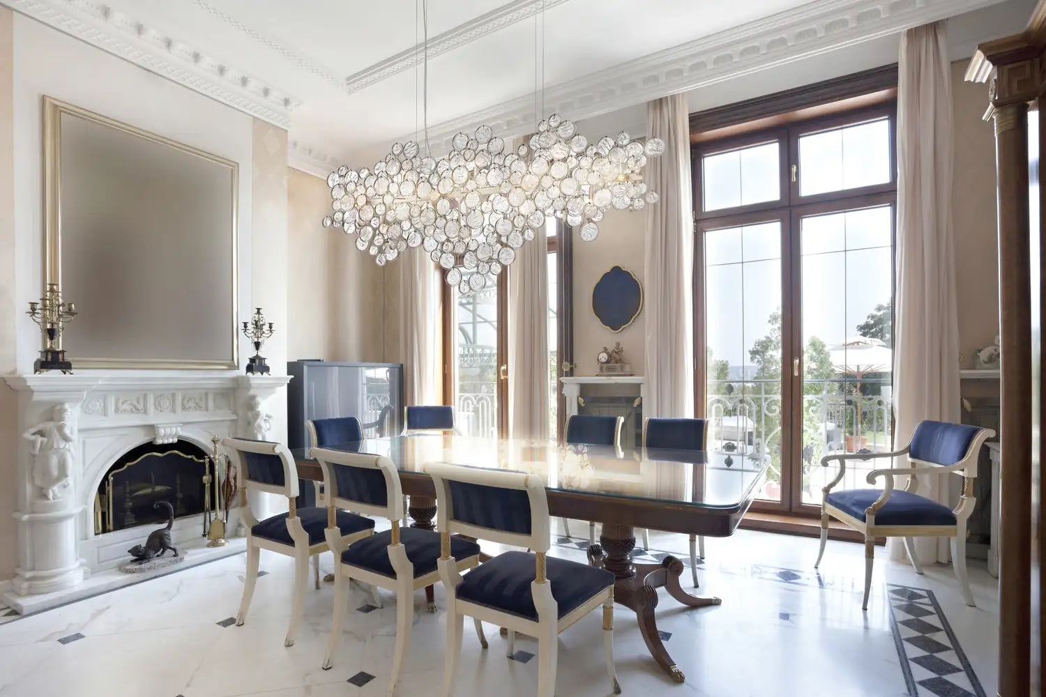 EUROFASE, TRENTO CHANDELIER, CHANDELIER LIGHT