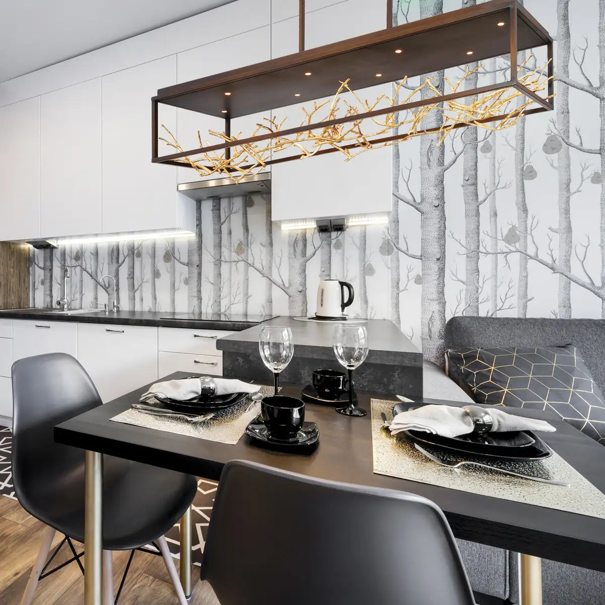 EUROFASE, AERIE CHANDELIER, CHANDELIER LIGHT