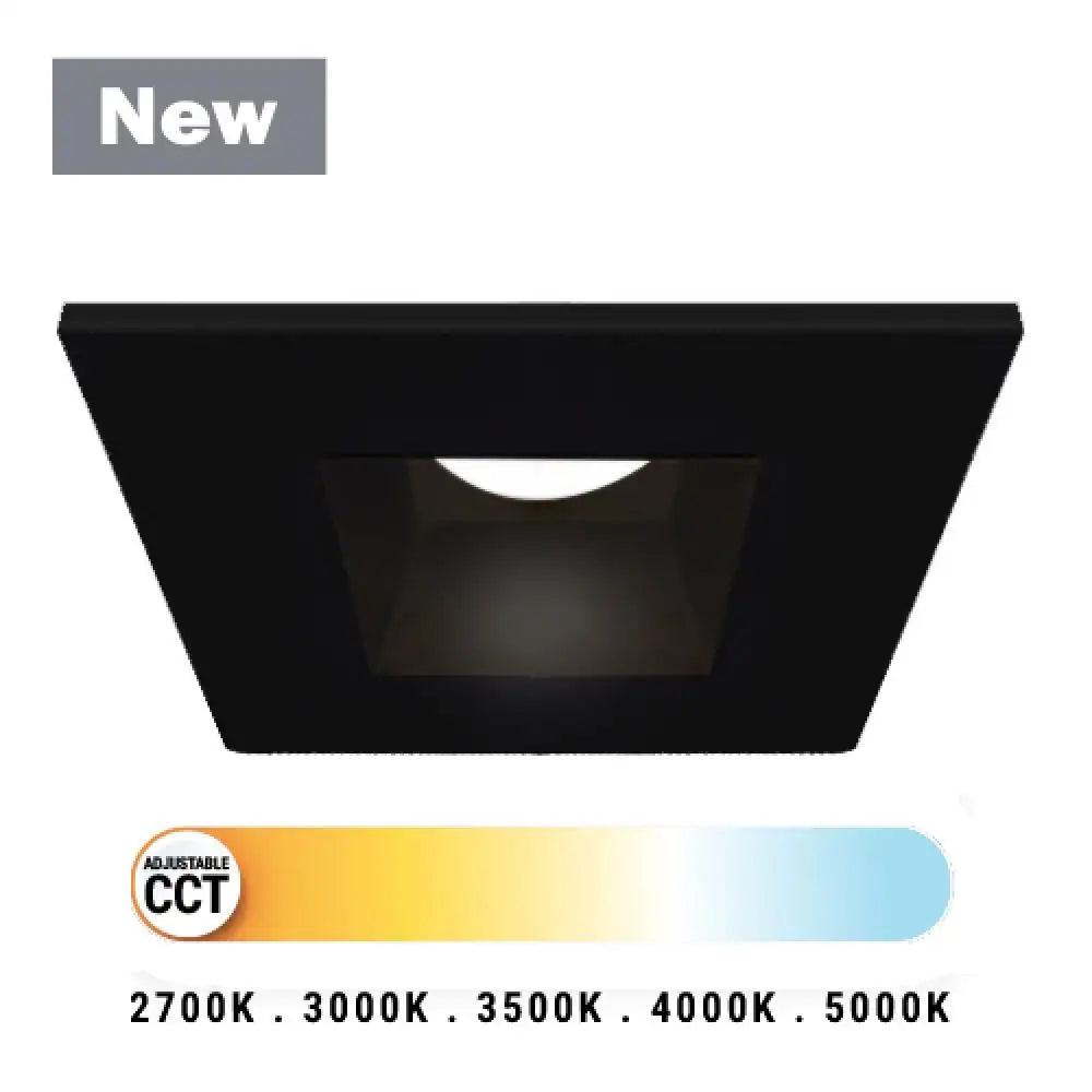 EUROFASE, MIDWAY 2 REC SQ DN BK, FLUSH MOUNT CEILING LIGHTS