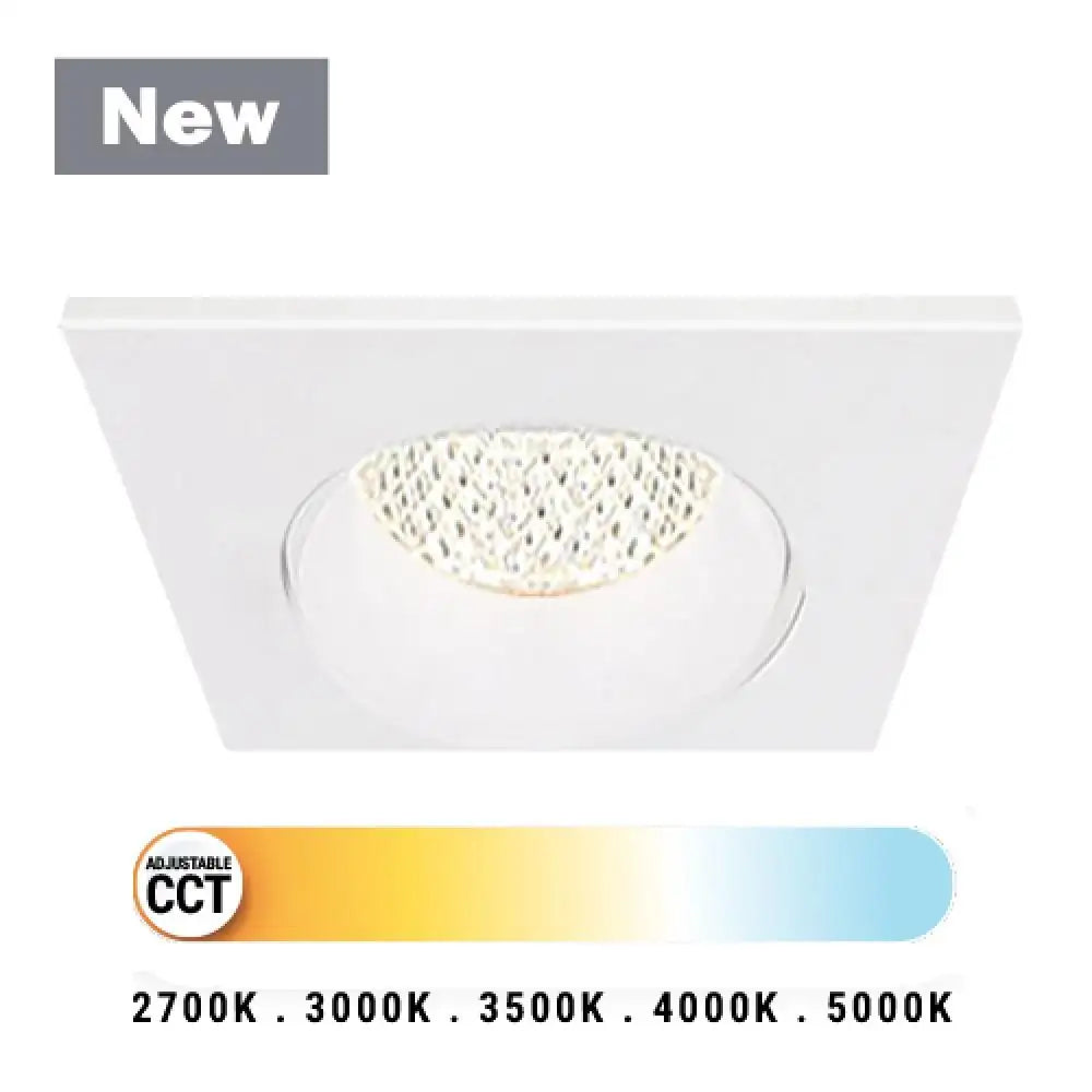 EUROFASE, MIDWAY 3.5 REC SQ GBL WH, FLUSH MOUNT CEILING LIGHTS