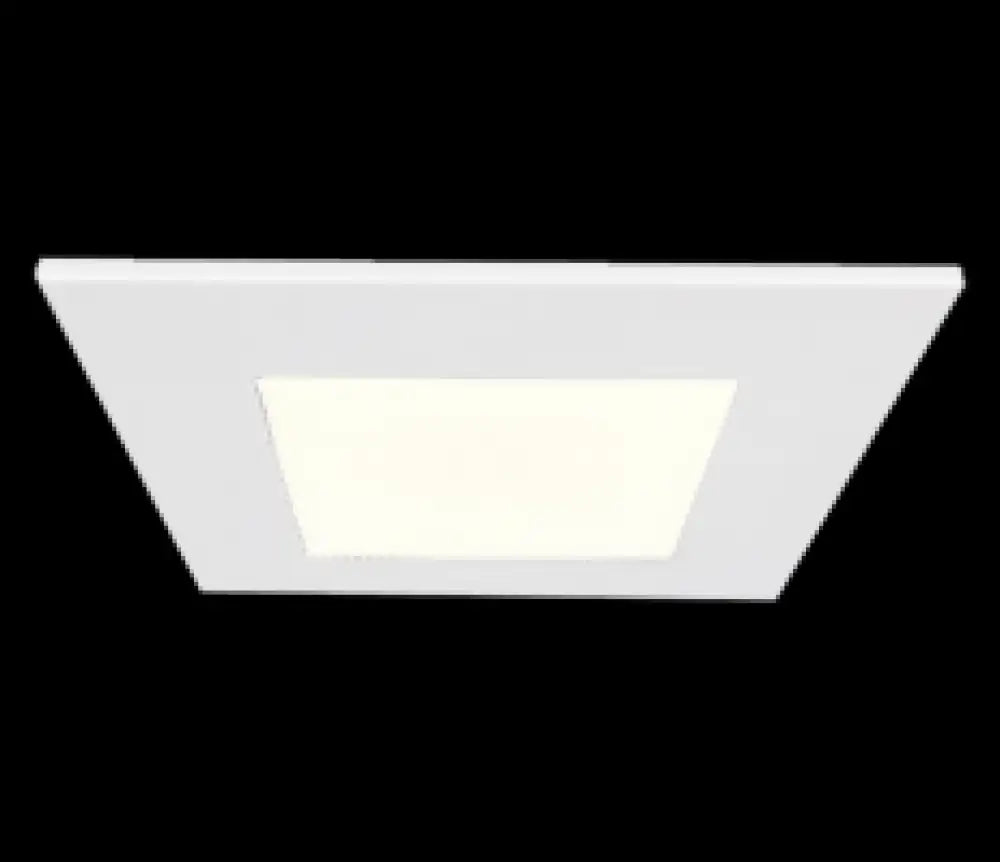 EUROFASE, MIDWAY 4 REC SQ SLM WH, FLUSH MOUNT CEILING LIGHTS