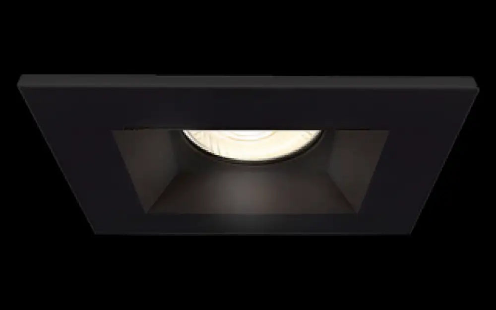 EUROFASE, MIDWAY 6 REC SQ DN BK, FLUSH MOUNT CEILING LIGHTS