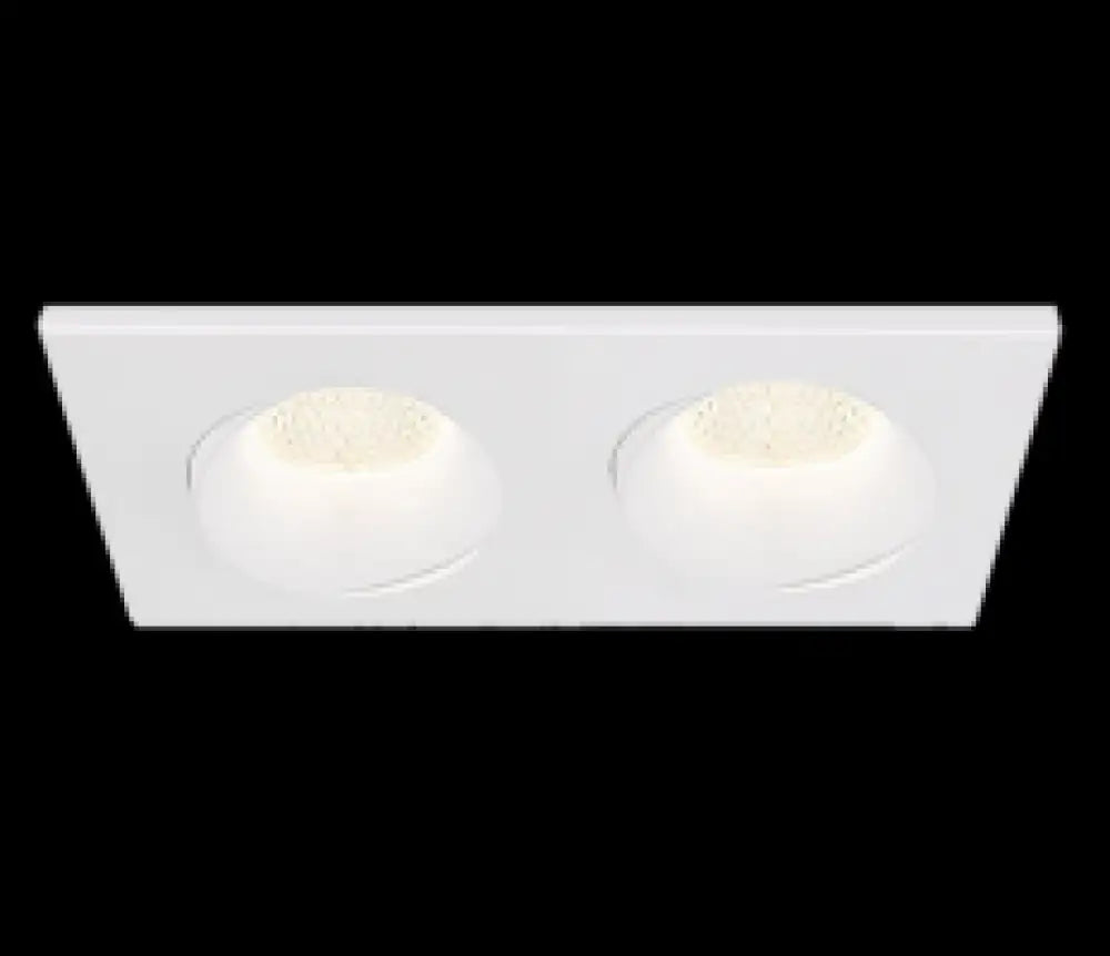 EUROFASE, MIDWAY 3.5 REC 2LT GBL WH, FLUSH MOUNT CEILING LIGHTS