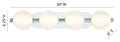 EUROFASE, PALMAS VANITY, VANITY LIGHT
