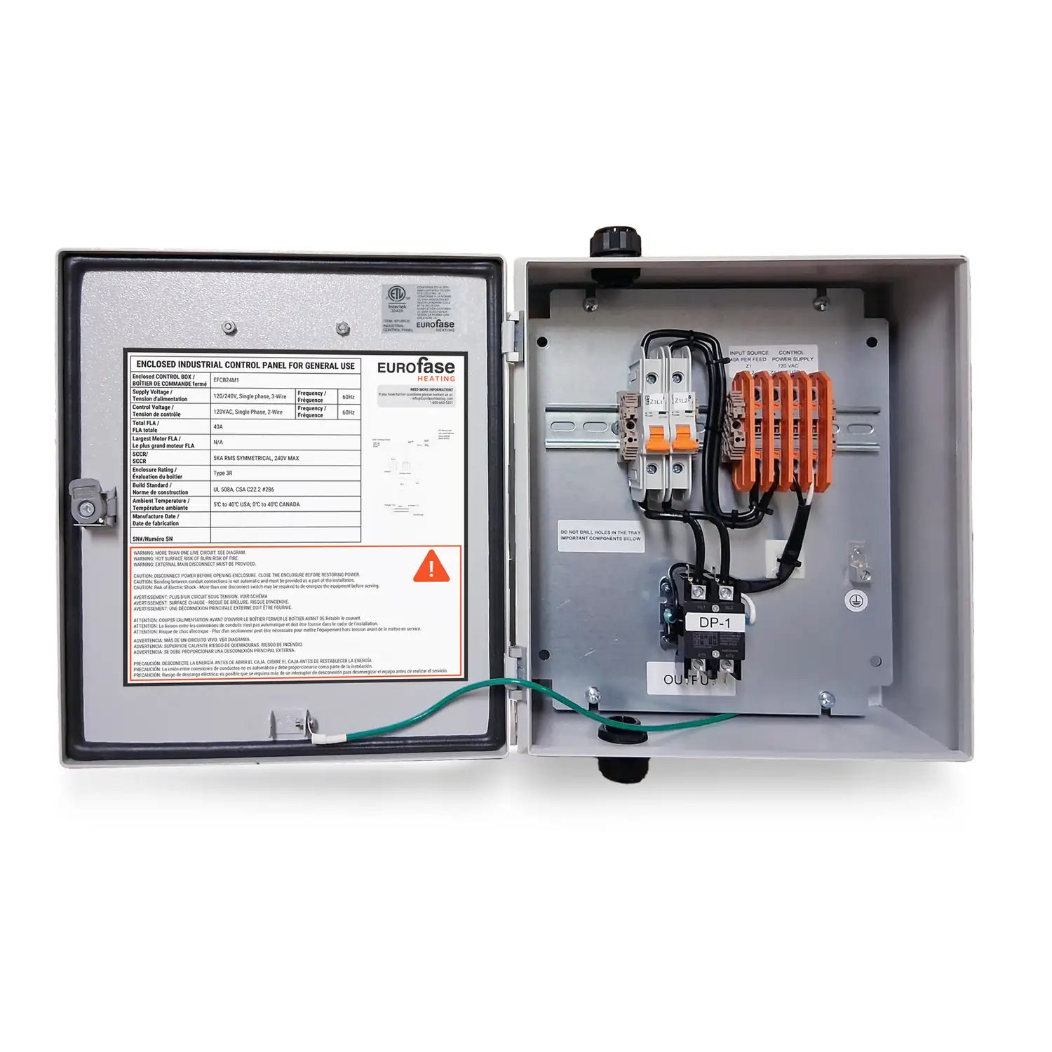 EUROFASE CONTACTOR BOX - DO NOT SHOW ON WEBSITE