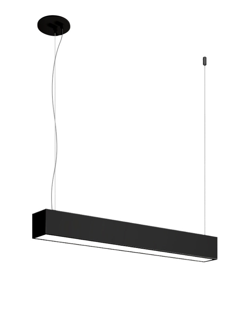 EUROFASE, F55 ALUMINUM PROFILE RECTANGLE, LINEAR LIGHT