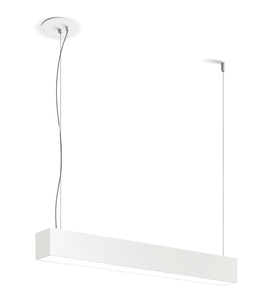 EUROFASE, F55 ALUMINUM PROFILE RECTANGLE, LINEAR LIGHT