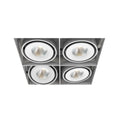 EUROFASE, 15W MULTI RECESSED MULTIPLE SQUARE, FLUSH MOUNT CEILING LIGHTS