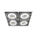 EUROFASE, 15W MULTI RECESSED MULTIPLE SQUARE, FLUSH MOUNT CEILING LIGHTS