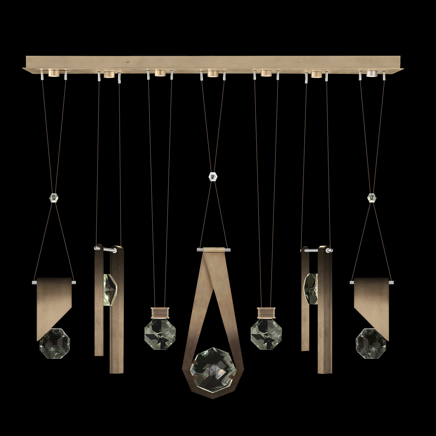 FINE ART LAMPS, ARIA LINEAR PENDANT, PENDANT LIGHT