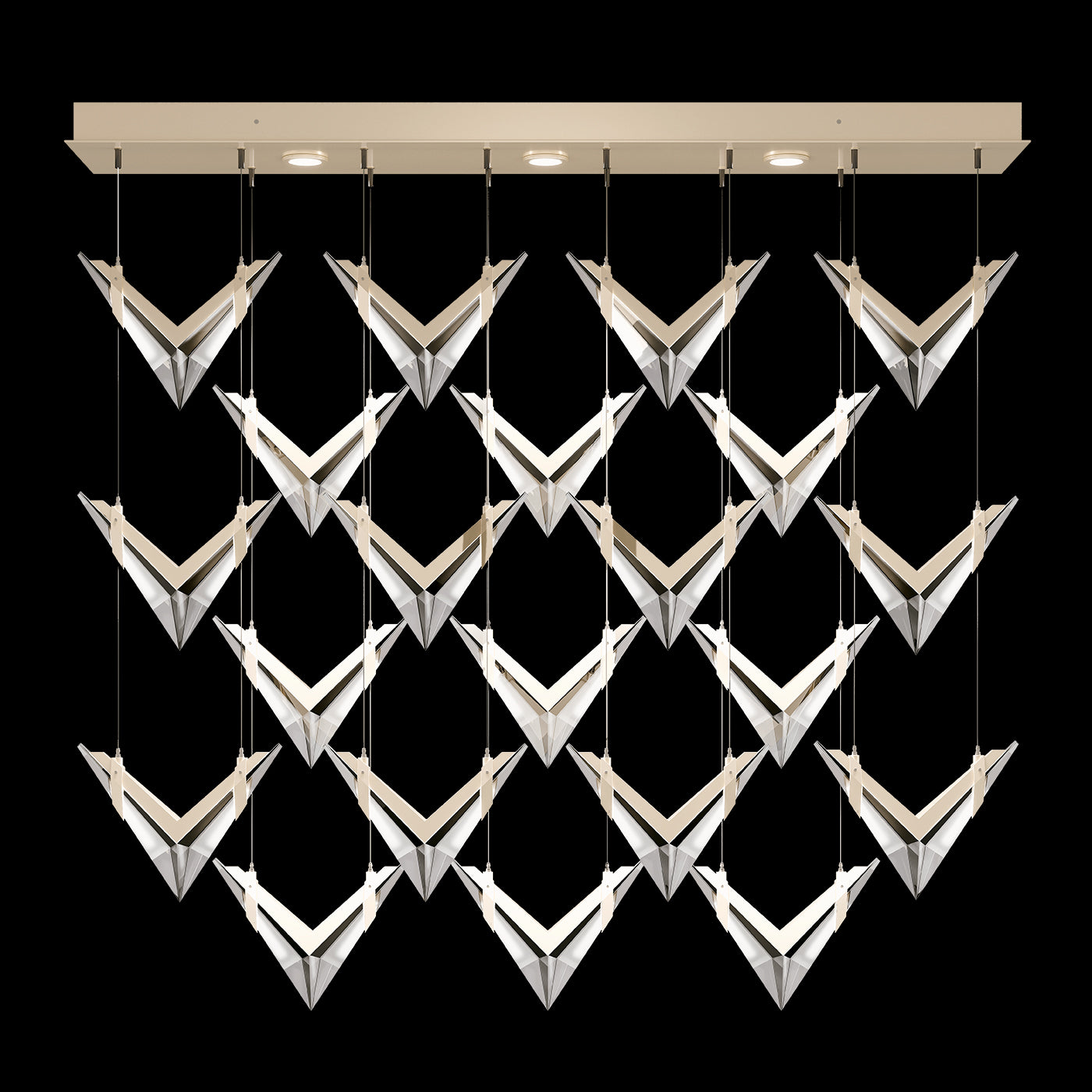 FINE ART LAMPS, BLADE PENDANT, PENDANT LIGHT