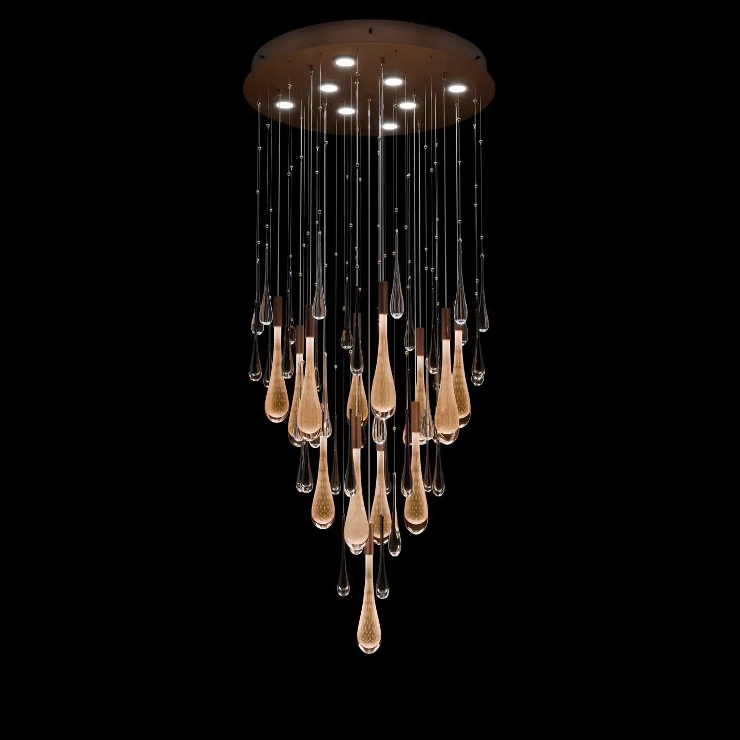FINE ART LAMPS, RAIN PENDANT, PENDANT LIGHT