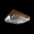 FINE ART LAMPS, WATERFALL SQUARE OUTDOOR FLUSH MOUNT, OUTDOOR CEILING LIGHTS