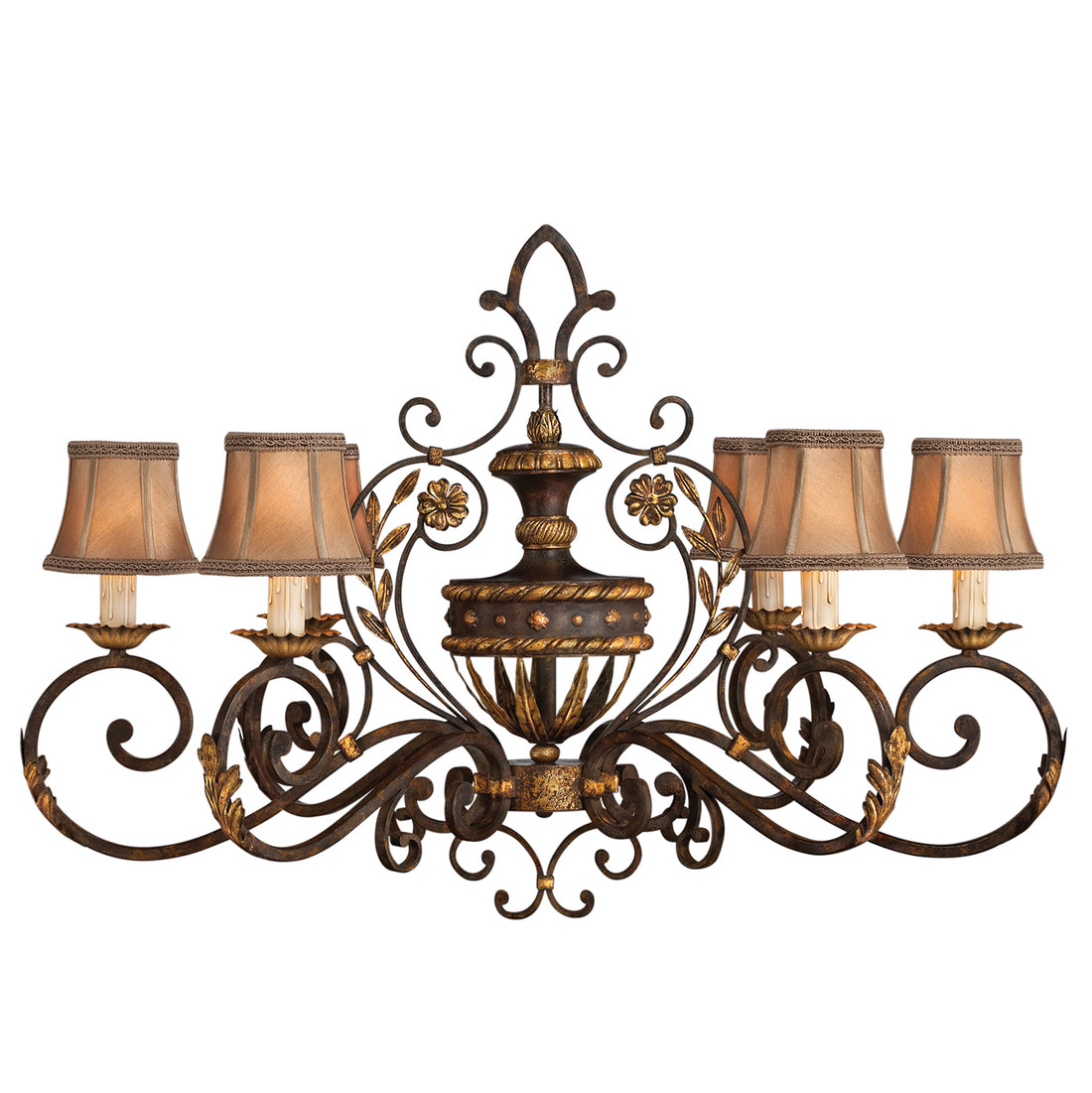 FINE ART LAMPS, CASTILE OBLONG CHANDELIER, CHANDELIER LIGHT