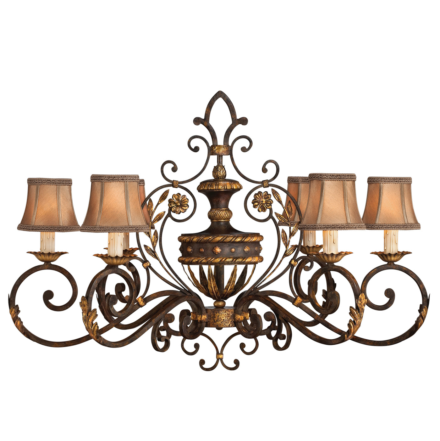 FINE ART LAMPS, CASTILE OBLONG CHANDELIER, CHANDELIER LIGHT
