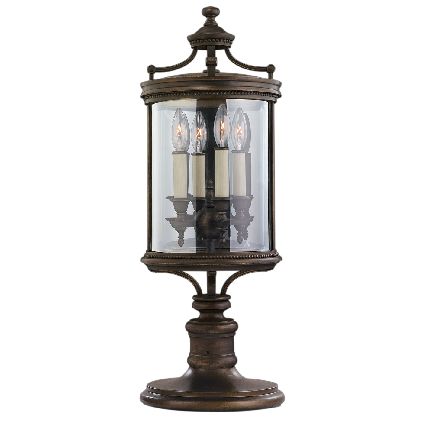 FINE ART LAMPS LOUVRE OUTDOOR ADJUSTABLE PIER/POST MOUNT - Post