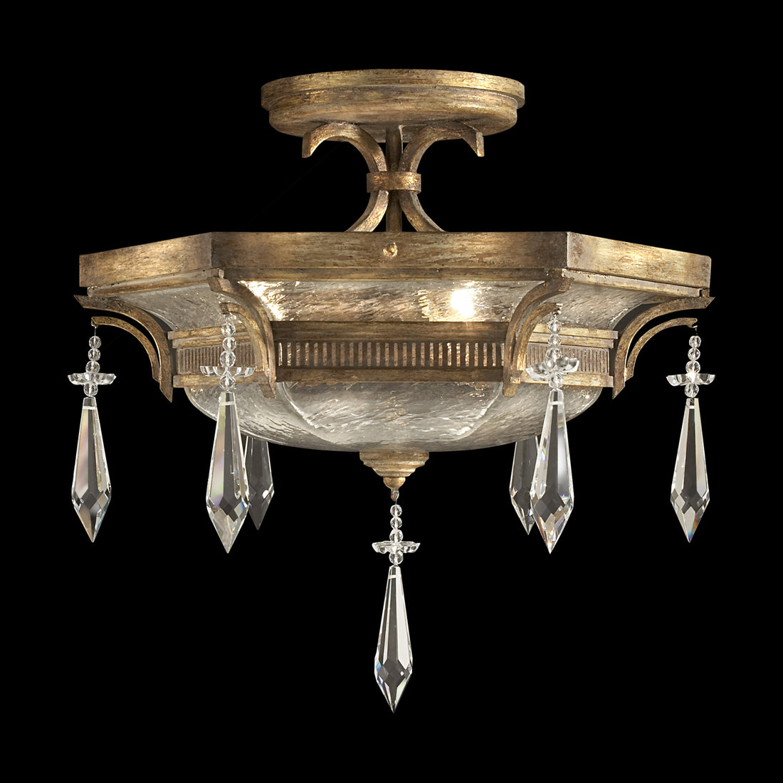 FINE ART LAMPS, MONTE CARLO SEMI-FLUSH MOUNT, FLUSH MOUNT CEILING LIGHTS