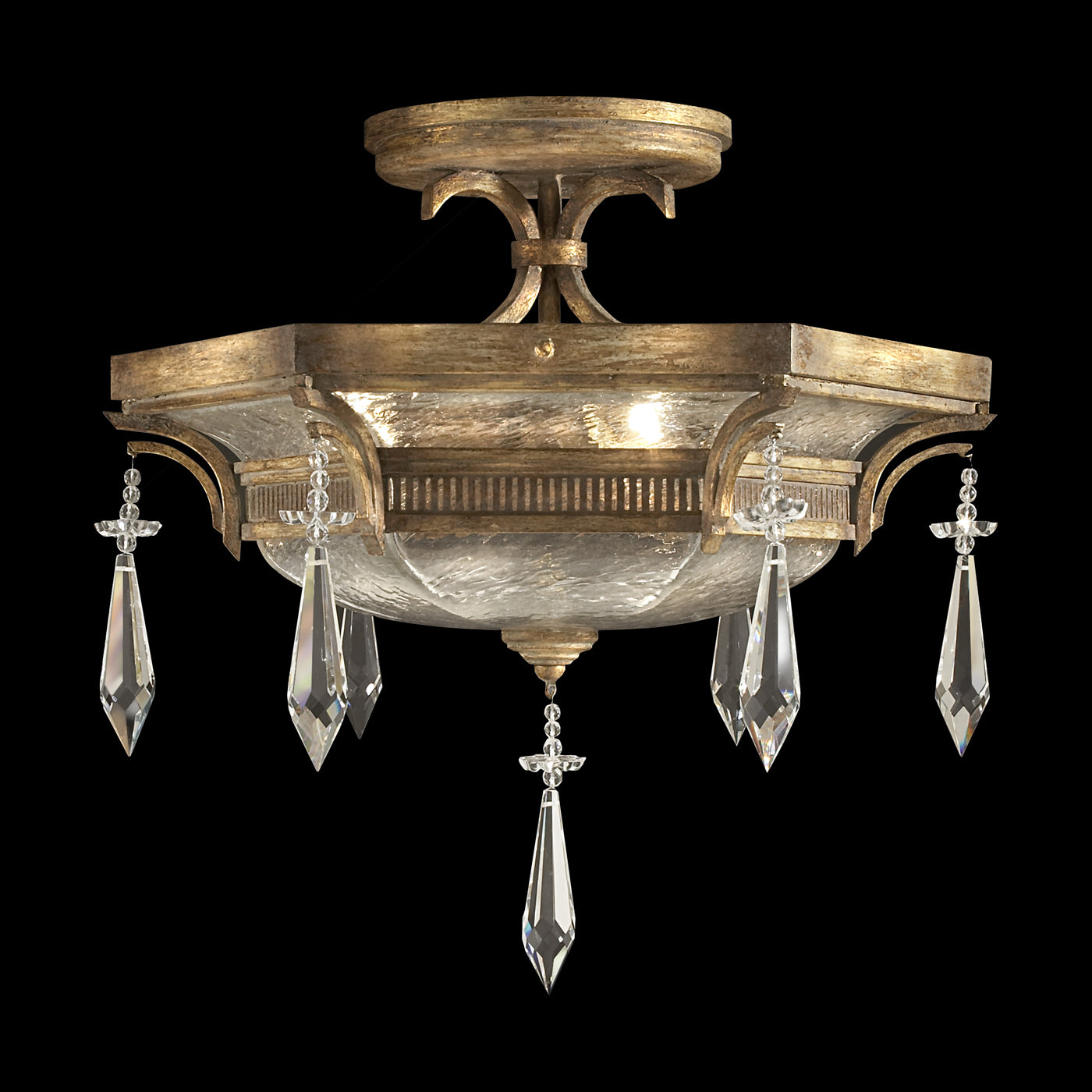 FINE ART LAMPS, MONTE CARLO SEMI-FLUSH MOUNT, FLUSH MOUNT CEILING LIGHTS