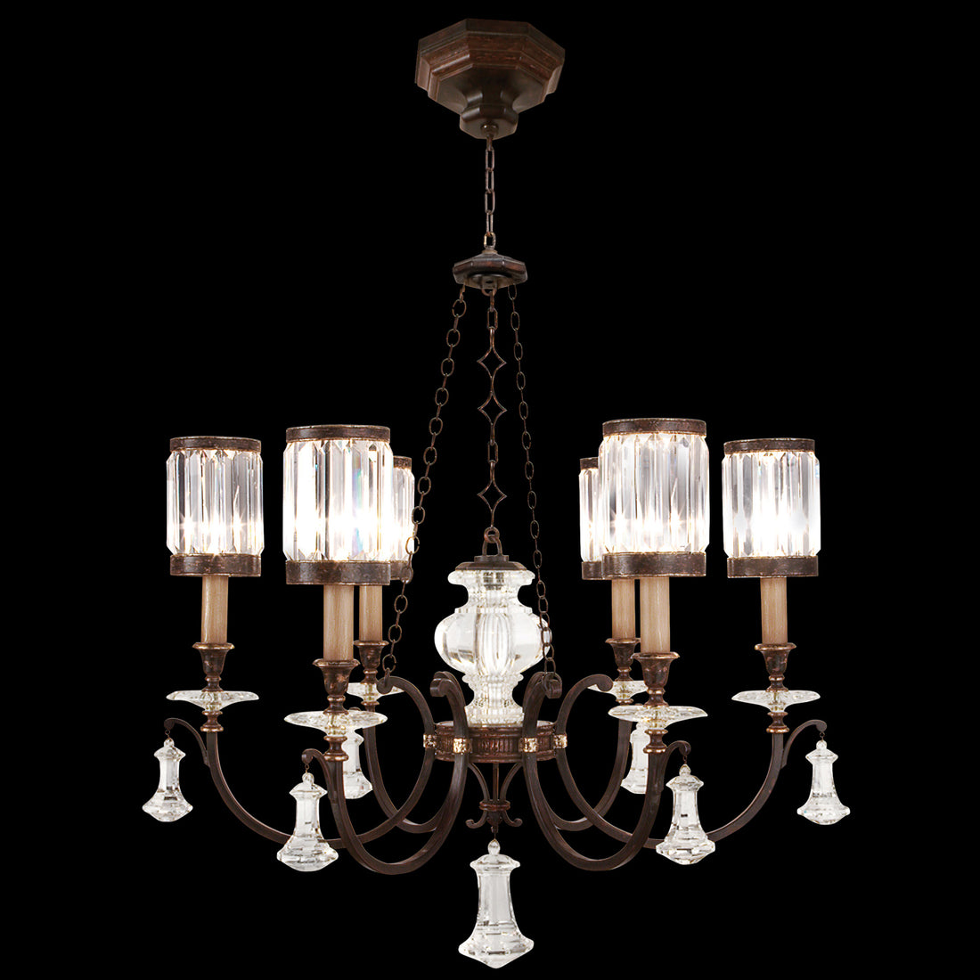 FINE ART LAMPS, EATON PLACE CHANDELIER, CHANDELIER LIGHT