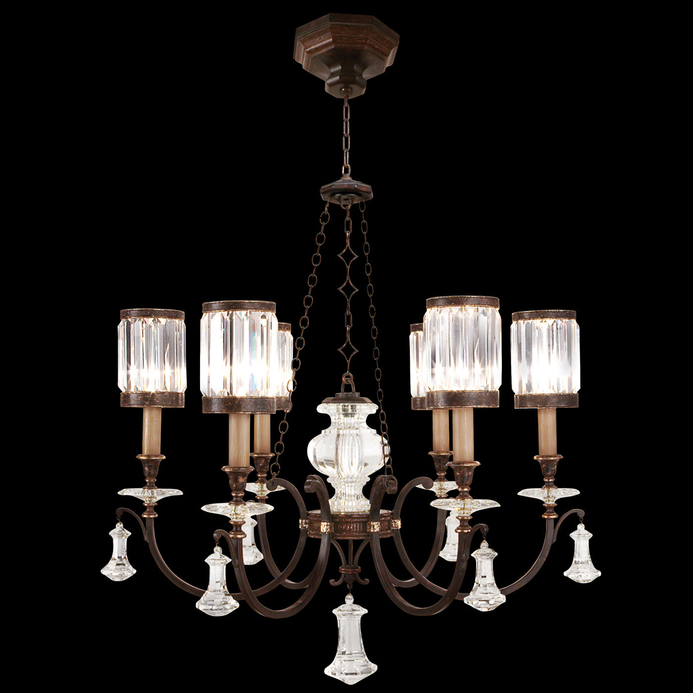 FINE ART LAMPS, EATON PLACE CHANDELIER, CHANDELIER LIGHT