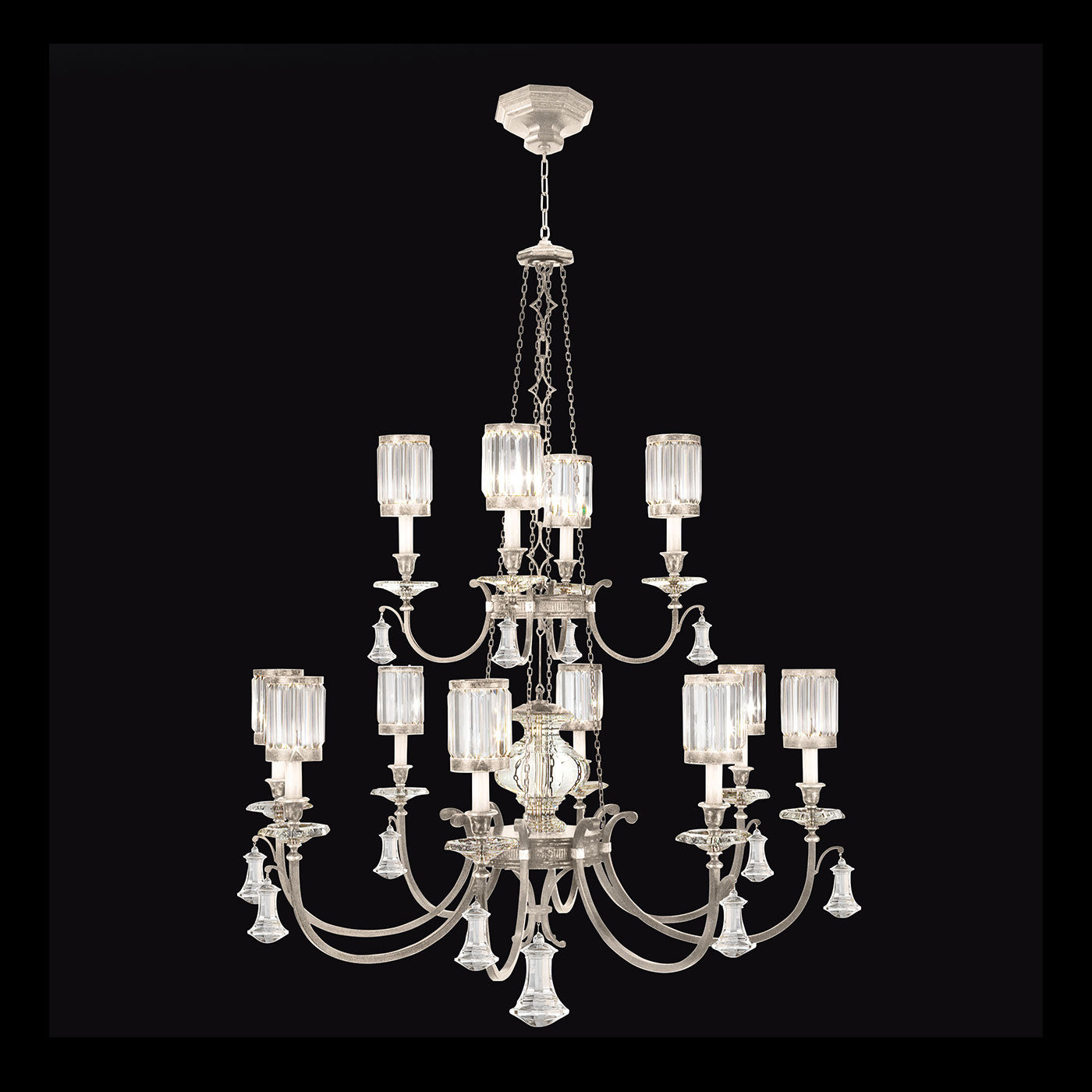 FINE ART LAMPS, EATON PLACE CHANDELIER, CHANDELIER LIGHT