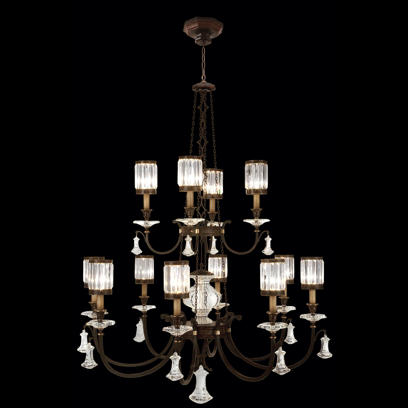 FINE ART LAMPS, EATON PLACE CHANDELIER, CHANDELIER LIGHT