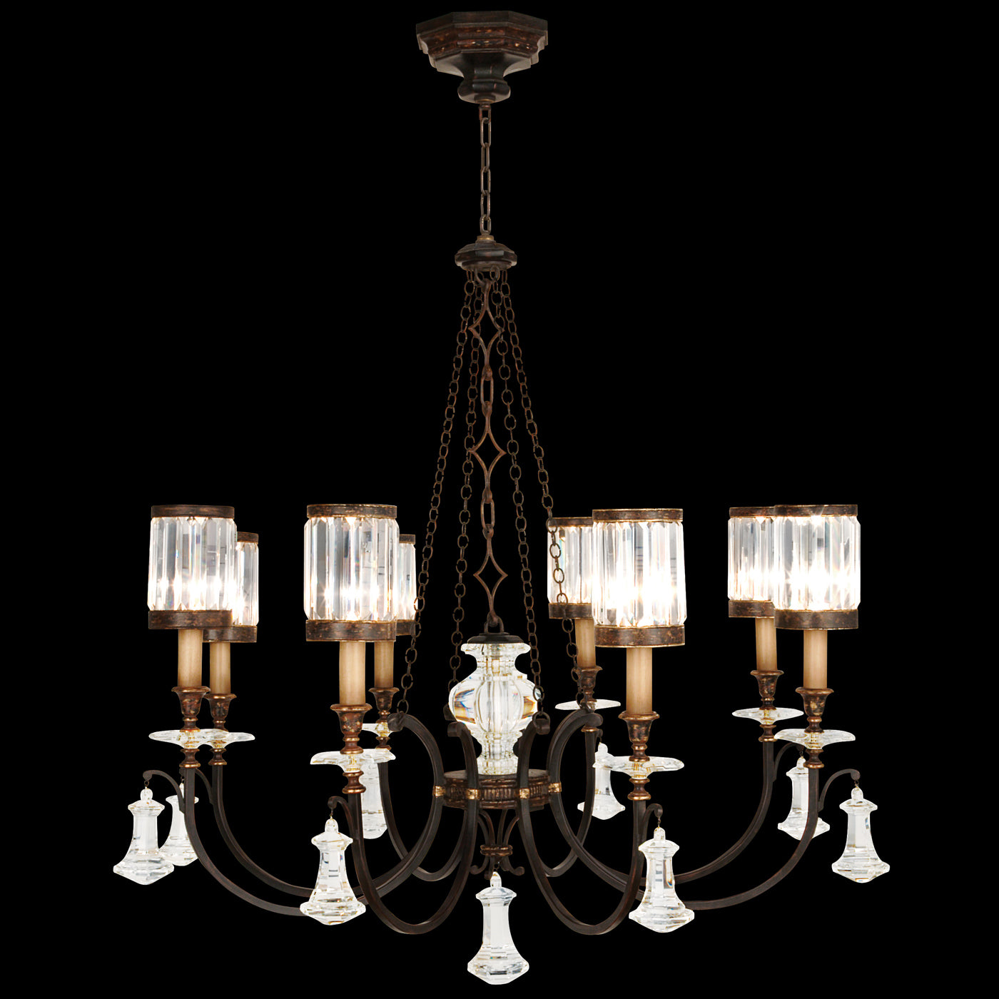 FINE ART LAMPS, EATON PLACE CHANDELIER, CHANDELIER LIGHT
