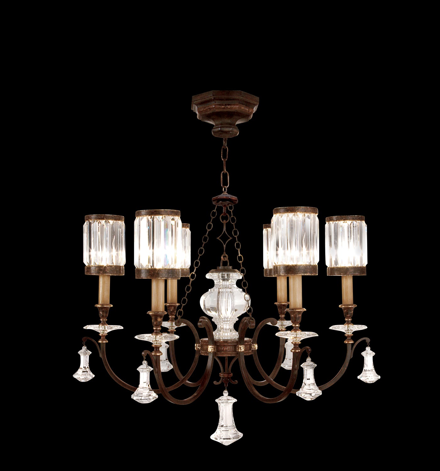 FINE ART LAMPS, EATON PLACE CHANDELIER, CHANDELIER LIGHT