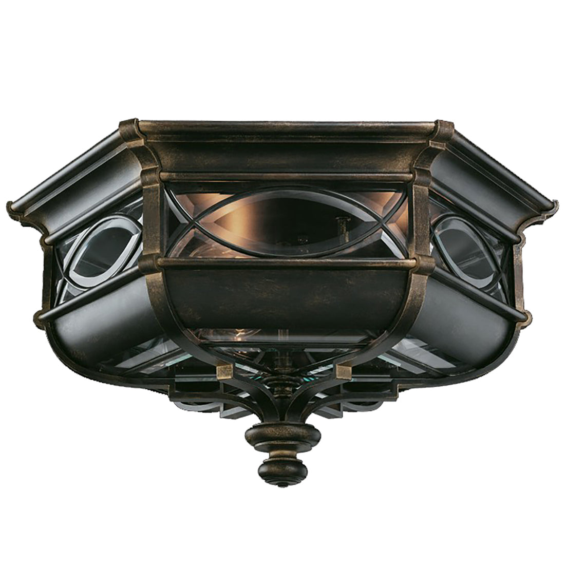FINE ART LAMPS WARWICKSHIRE OUTDOOR FLUSH MOUNT - Ceiling