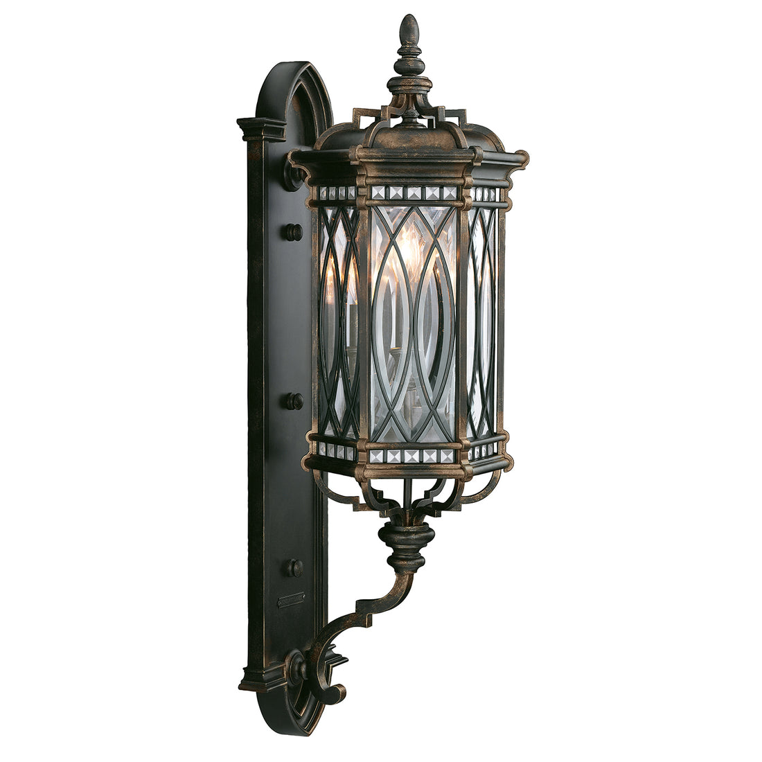 FINE ART LAMPS, WARWICKSHIRE OUTDOOR WALL MOUNT, OUTDOOR WALL LIGHTS