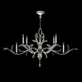 FINE ART LAMPS, BEVELED ARCS OBLONG CHANDELIER, CHANDELIER LIGHT