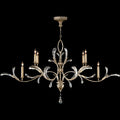 FINE ART LAMPS, BEVELED ARCS OBLONG CHANDELIER, CHANDELIER LIGHT