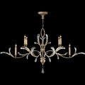 FINE ART LAMPS, BEVELED ARCS OBLONG CHANDELIER, CHANDELIER LIGHT
