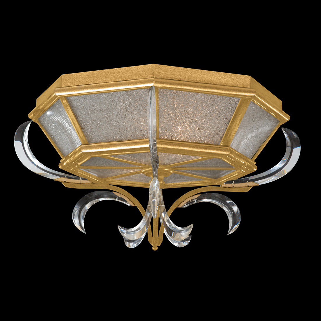 FINE ART LAMPS, BEVELED ARCS FLUSH MOUNT, FLUSH MOUNT CEILING LIGHTS