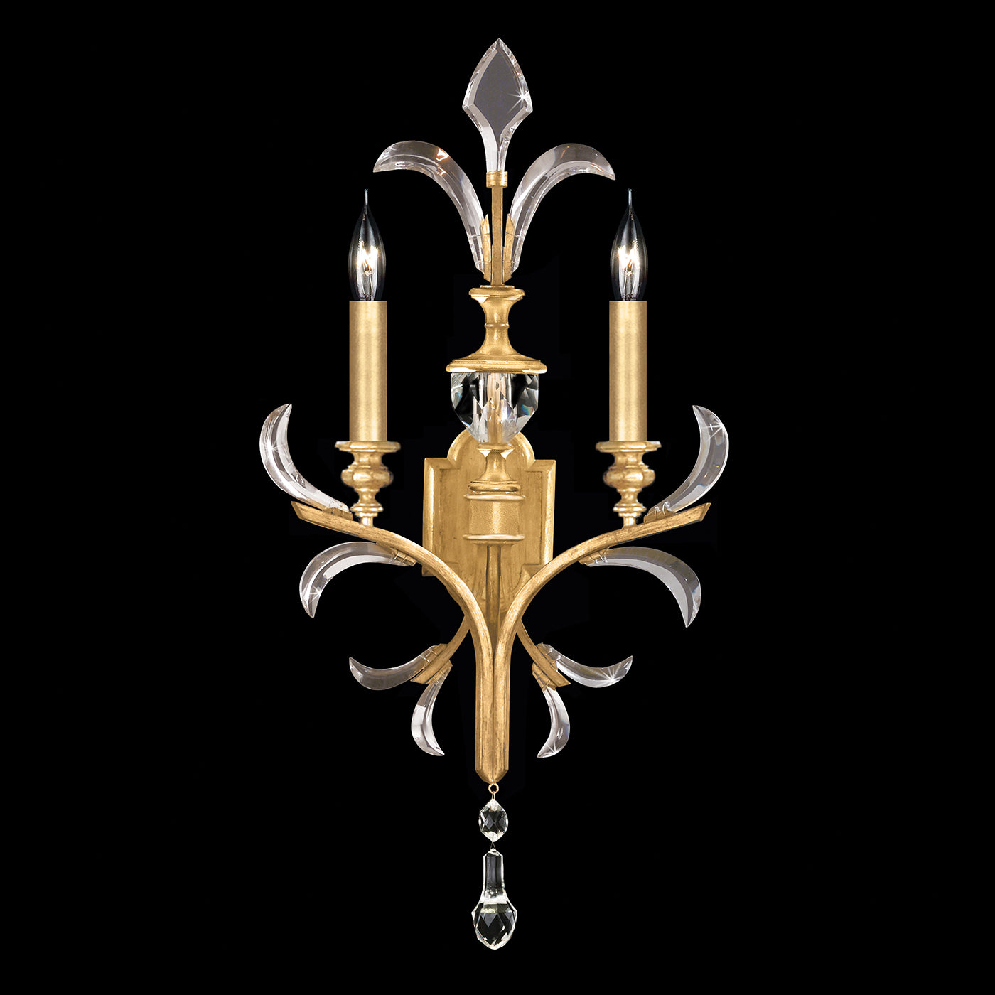 FINE ART LAMPS, BEVELED ARCS SCONCE, WALL SCONCES