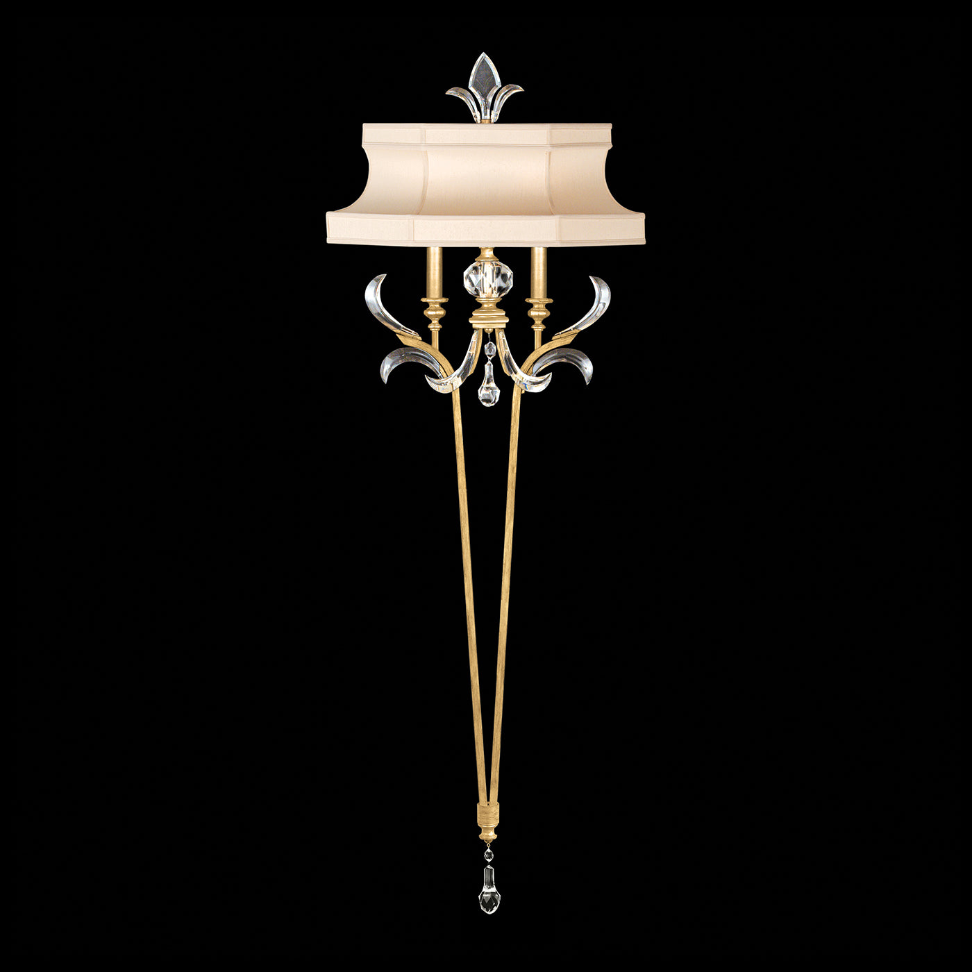 FINE ART LAMPS, BEVELED ARCS SCONCE, WALL SCONCES